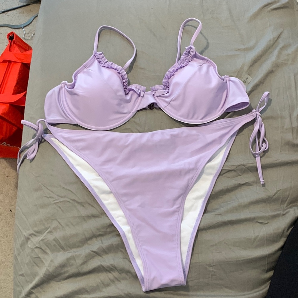 💜SHEIN LAVENDER BIKINI 💜